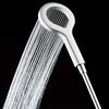 Handheld High Pressure Shower Head Circular Spray Water Pressure Enhancer for Bathroom