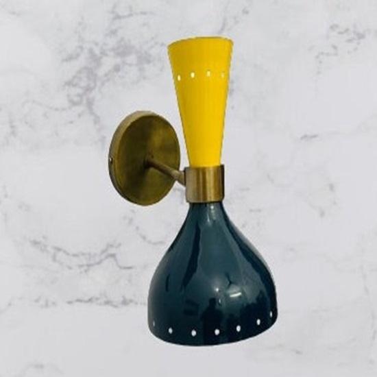 

Итальянские настенные светильники Diablo в стиле 1950-х годов, настенное бра Stilno Style, регулируемый светильник