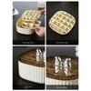 Multi-Compartments Earrings Storage Case Transparent Lid Travel Jewelry Holder  Rings