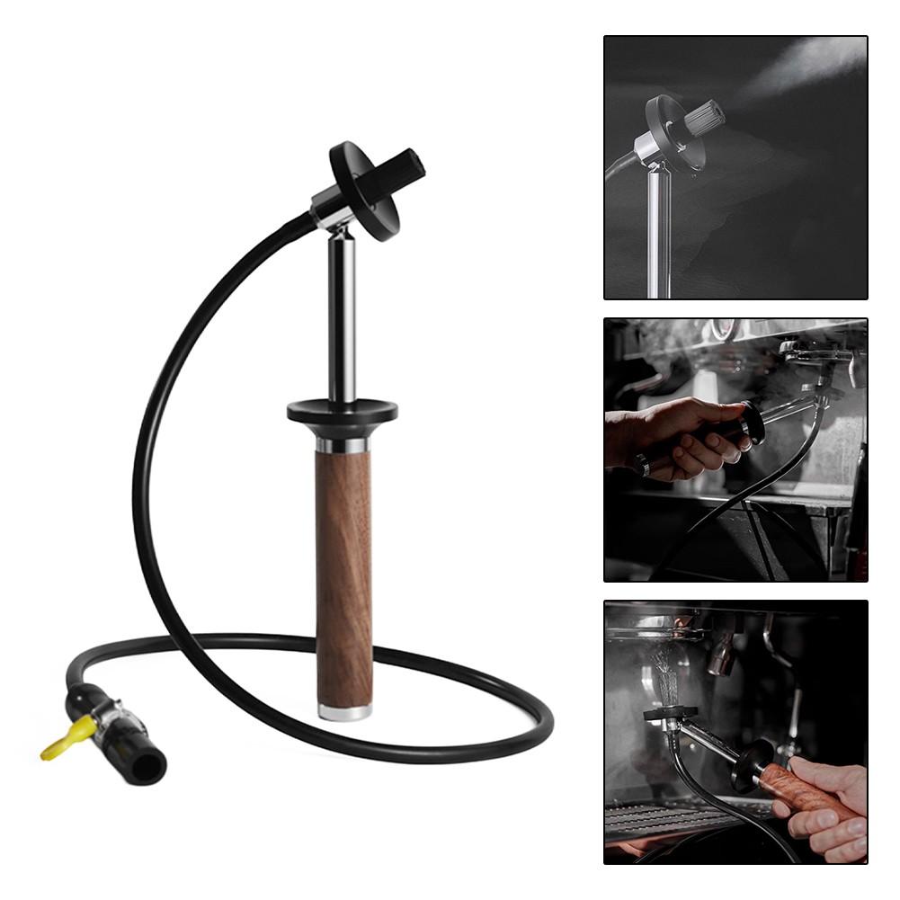 

Coffee Machine Brush Espresso Cleaning Brush Solid Wooden Handle
