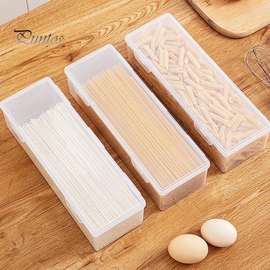 1560 ml Praktický velkokapacitní úložný box na opakovaně použitelné nudle Úložný box na suché nudle Lednička Nádoba na potraviny Kuchyňské potřeby