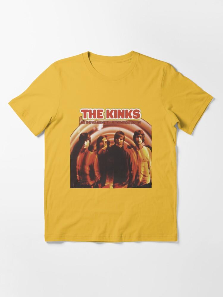 The Kinks song music vintage 90s musician retro funny lyrics 80s band album Essential T-Shirt