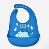 Babador de silicone à prova d'água para bebês - Babador de arroz descartável grande