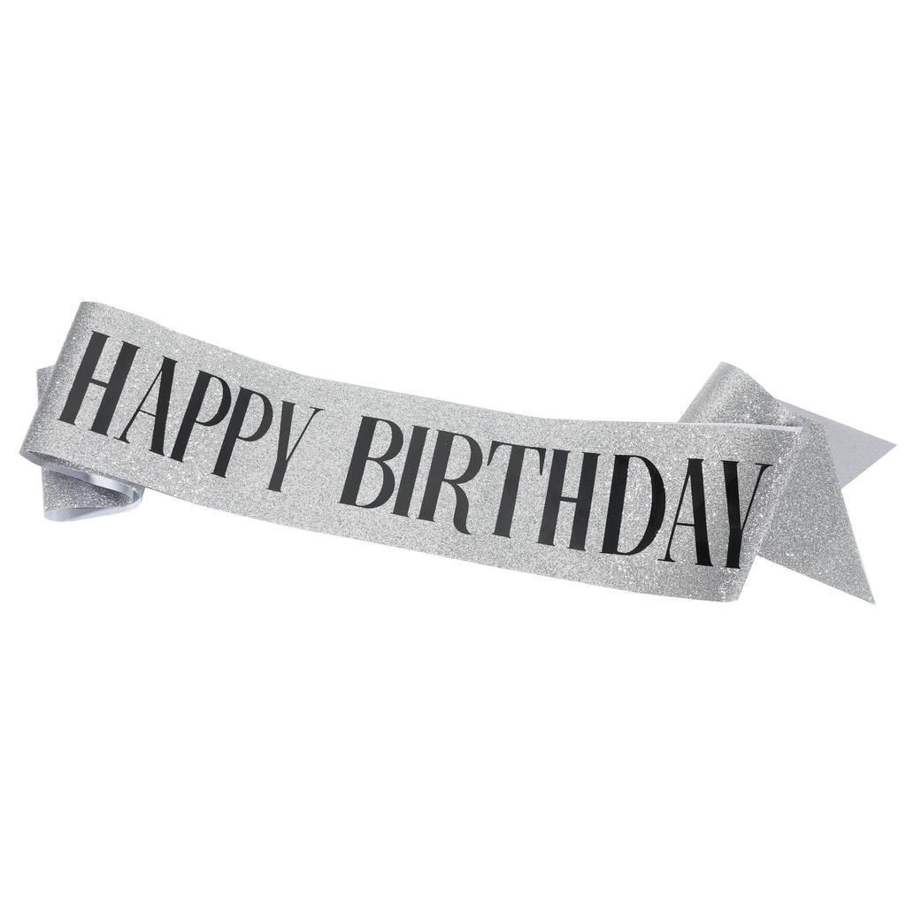 Birthday Celebration Headband, Hair Clip, Sash, and Baking Gift Set - Perfect Photo Props and Decorations for Girls