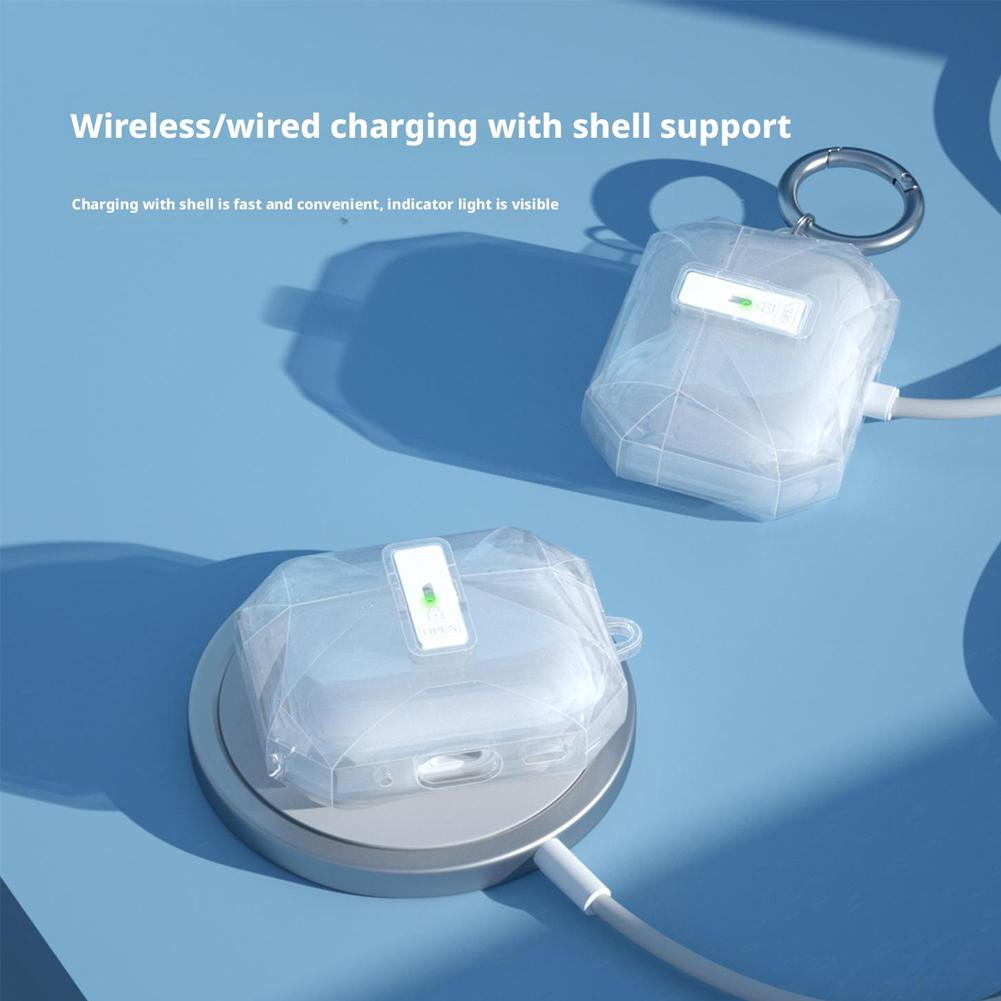 For Airpods Pro 3 Case Cover Soft TPU Case Shockproof Protective Cases With Keychain For Airpods Pro 3 Cases Drop-resistant