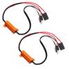 LED Decoder H7 Aluminum Housing Single Resistance Wire LED Headlight Fault Decoder