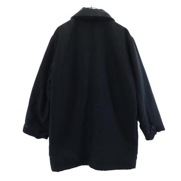 Kenzo Lata 90. Długi Stary płaszcz golfowy 3 czarny GOLF Męski Używany