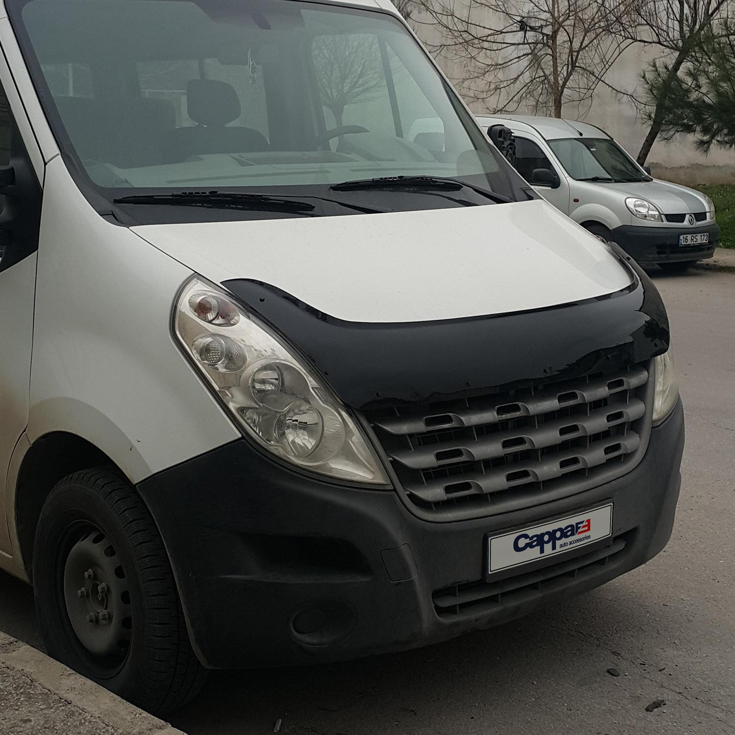 

FOR Renault Master Front Hood Protection Spoiler 2010 To 2014 Models Front Bug Shield Hood Deflector Guard