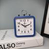 New candy color square alarm clock office and home simple round alarm clock student clock small alarm clock OS002