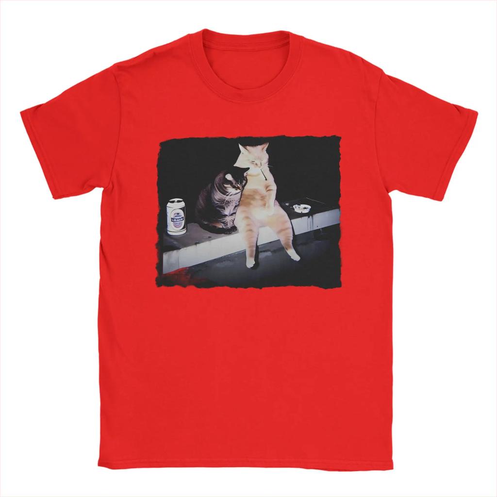 2025 New Essential Cotton Unisex T-Shirt Fashion Printing Soft Breathable Crew Neck Fashion Men's and Women's T-Shirts One Piece