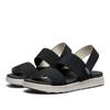 ELLE BACKSTRAP Sandals for Cm [KEEN] Women, BLACK, 23.0