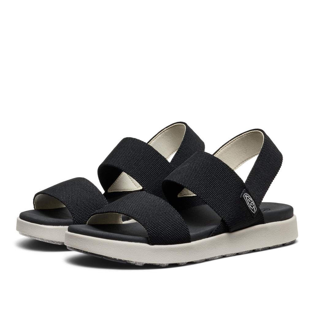 ELLE BACKSTRAP Sandals for Cm [KEEN] Women, BLACK, 23.0