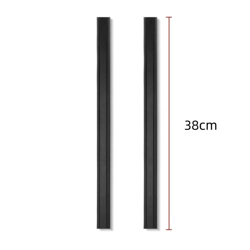 1 Pair Universal Car Side Window Wiper Rubber Window Cleaning Tool New Water Mist Removal Wipers