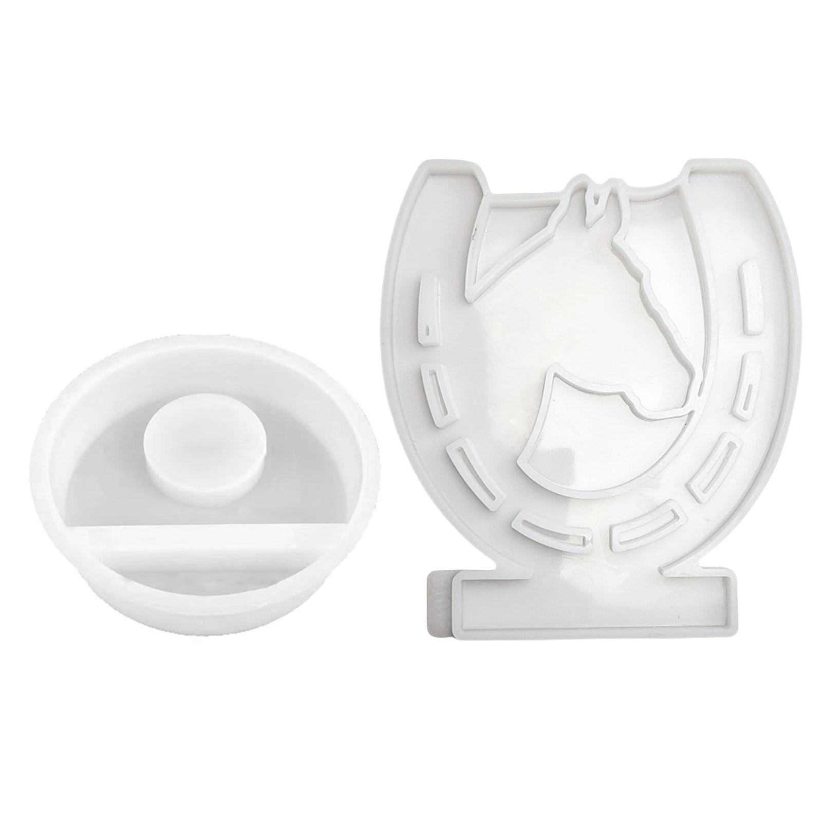 

Гипсовый подсвечник, силиконовая форма, форма для основания свечи, форма для подсвечника в виде головы лошади, форма для украшения дома