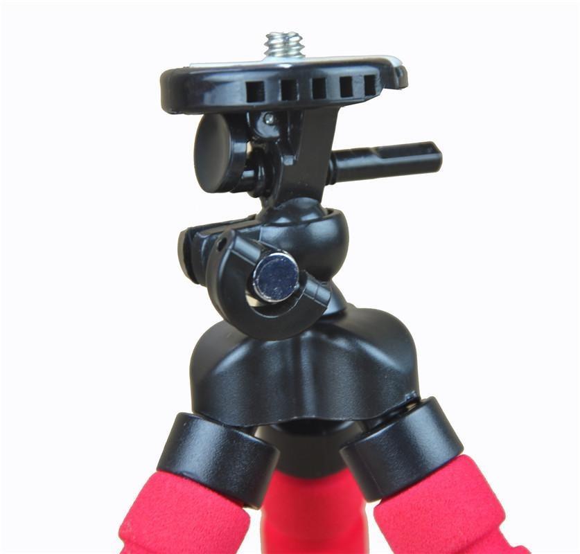 Kamera Araba Telefon Tutucu Esnek Ahtapot Tripod Braket Selfie Standı