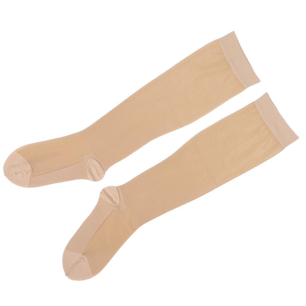 Breathable Stockings Elastic Over The Calf Socks Middle Calf Stockings