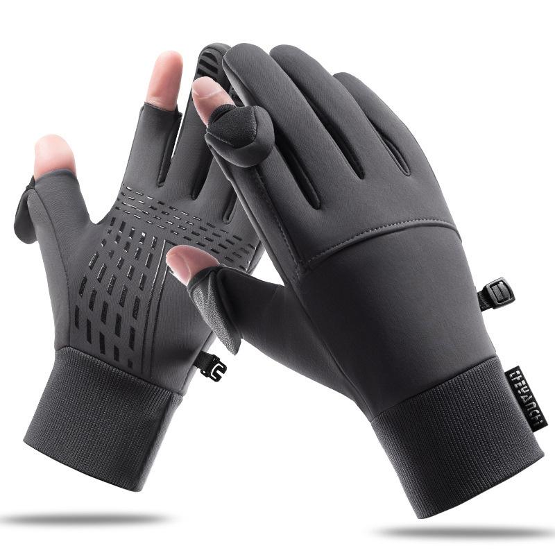 Men Women's Insulated Winter Gloves Touchscreen Compatible Water & Wind Resistant Running Cycling Driving Fishing Skiing Hiking