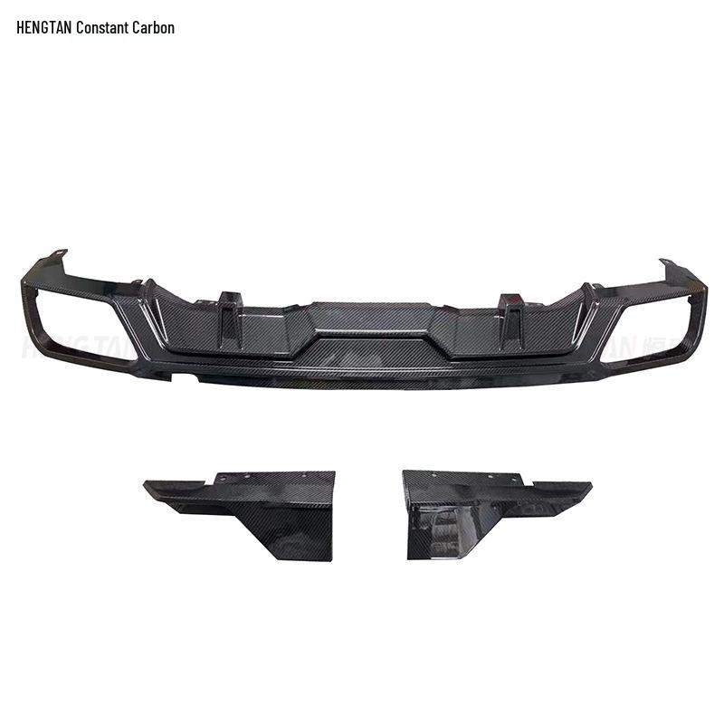 Suitable for BMW X5 G15/G18 SQ: Carbon Fiber Rear Lip & Bumper Diffuser Kit.