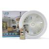 2 In 1 LED Ceiling Fan Light 50W With lamp holder Remote Control 3 Speeds Adjustable and Dimmable Light For Bedroom Living Room