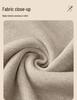 Men's Wool Modal Knitwear: Half-High Neck Textured Base Layer for Autumn/Winter 2026