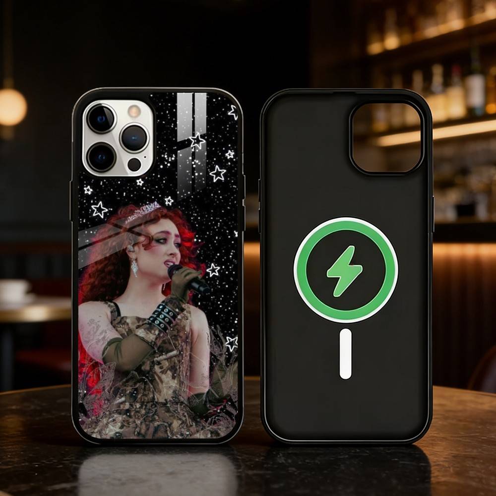 C-Chappell Roan Phone Case For iPhone 17,16,15,14,13,12,Plus,Pro,Max For Magnetic Wireless Charge