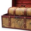 Old Map Chests Set of 3