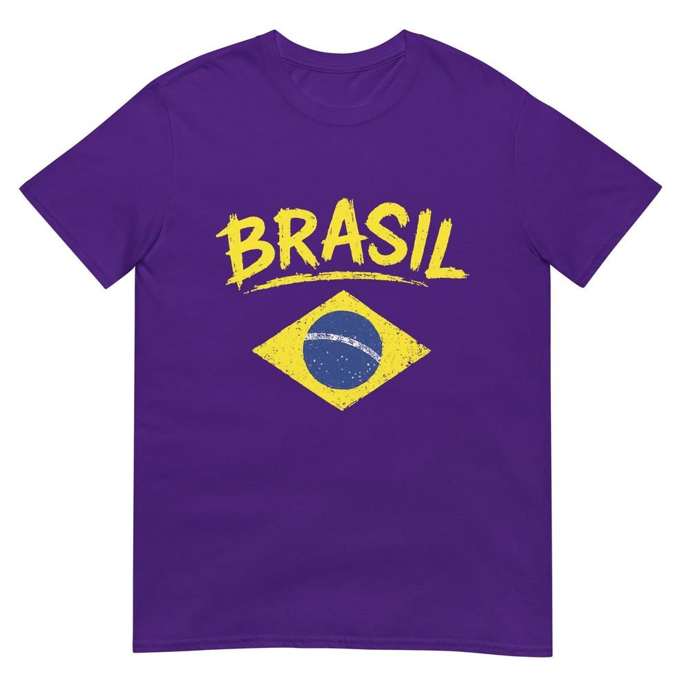 Brasil With Brazilian Flag Colors Unisex Unisex Kids Brazil Tshirt