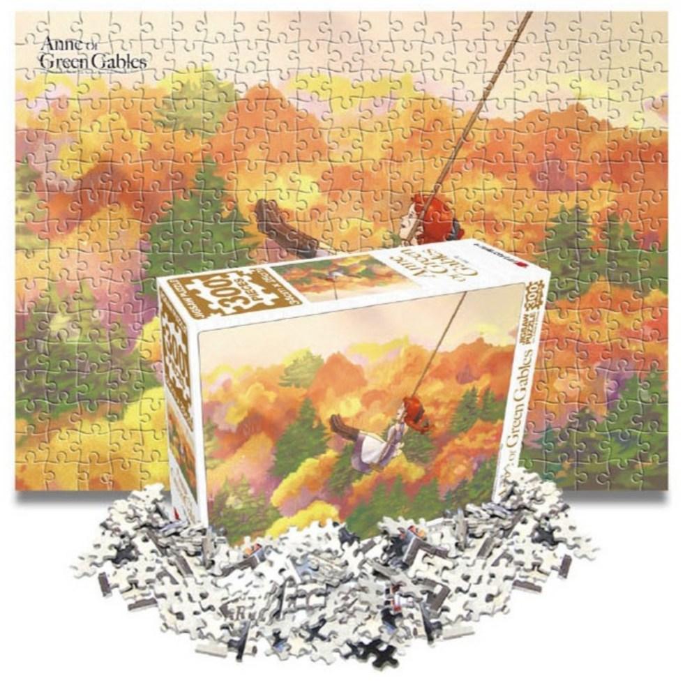 Quebra-cabeça Anne de Green Gables Haksan Munhwasa 300 Peças - Sensação de Outono