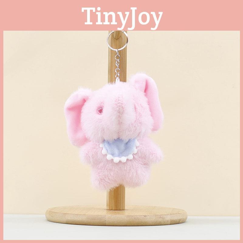 Plush Pendant Elephant Animal Bag Pendant Keychain Children Stuffed Gift Doll