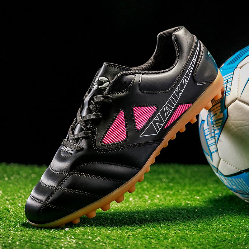 Fashion Men Women Soccer Shoes Suitable for Grass Sneakers Outdoor Training Shoes Anti Slip Wear-resisting Grip Football Shoes