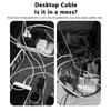 Datenkabelaufbewahrung Kabelaufwickler Ladekabel Datenkabelschutz Organizer Halter Fester Kabelclip Silikon Kabelorganisator