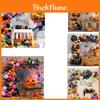 Kit Arco di Palloncini Multicolore di Halloween per Feste di Compleanno dei Bambini