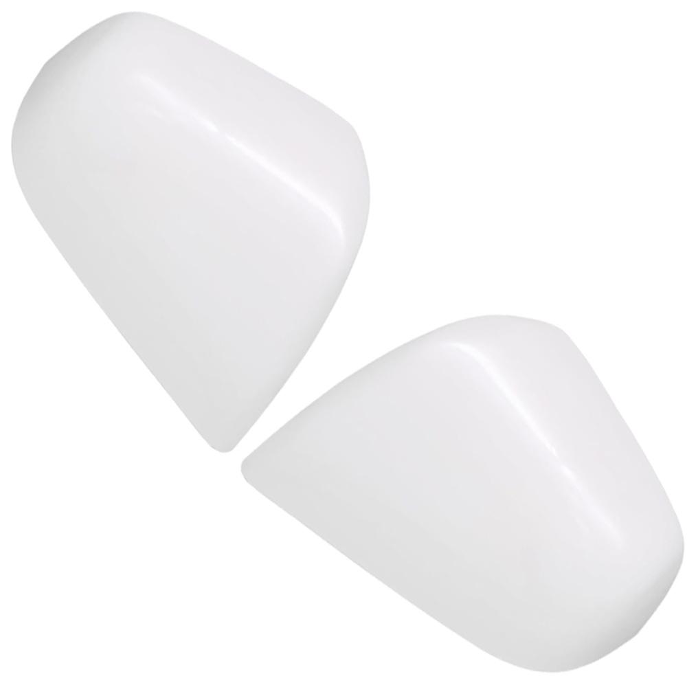 For Tesla Model Y 2020 2026 2026 2026 Pair Side Rearview Wing Mirror Cover Caps ABS Glossy Black/Painted White