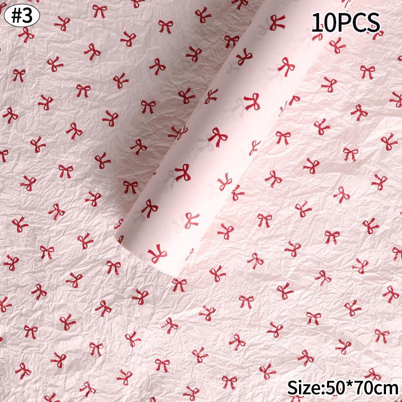 10 Stück Schleifenblumen Geschenkpapier Koreanisch Wasserdicht Floristen Strauß Verpackungspapier Für DIY Abschluss Hochzeit Geburtstag Geschenk