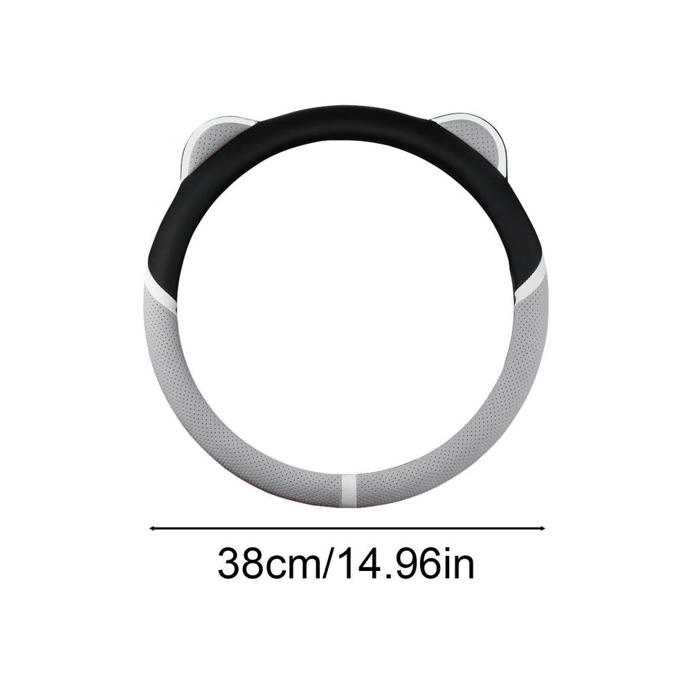 Car Wheel Cover Cute Car Accessories Steering Wheel Cover With Ears Universal Comfortable Car Wheel Protector Cover For Vehicle
