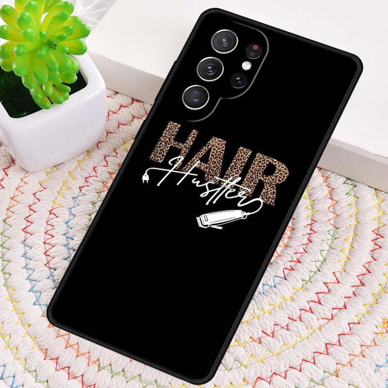 Hair Stylist Hairdresser Silicone Phone Case For Samsung Galaxy Note 10 Pro S26 S25 S24 S23 S22 S21 Plus S25Ultra Capa Cover