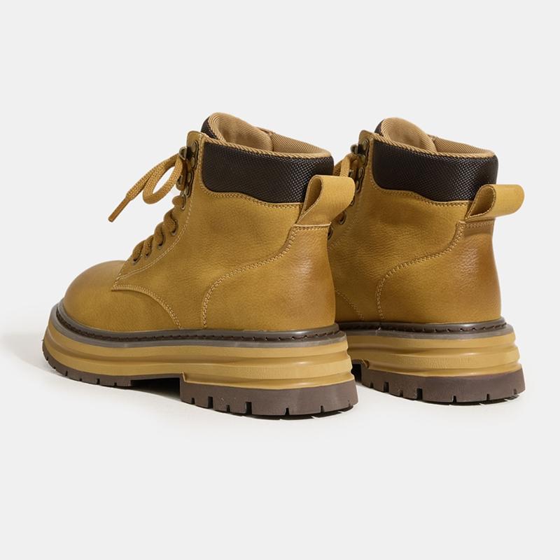 Fashion 2025 New Women's Ankle Boots and Booties Thick-soled Work and Motorcycle Boots female Plus-Size Autumn and Winter Women Boots