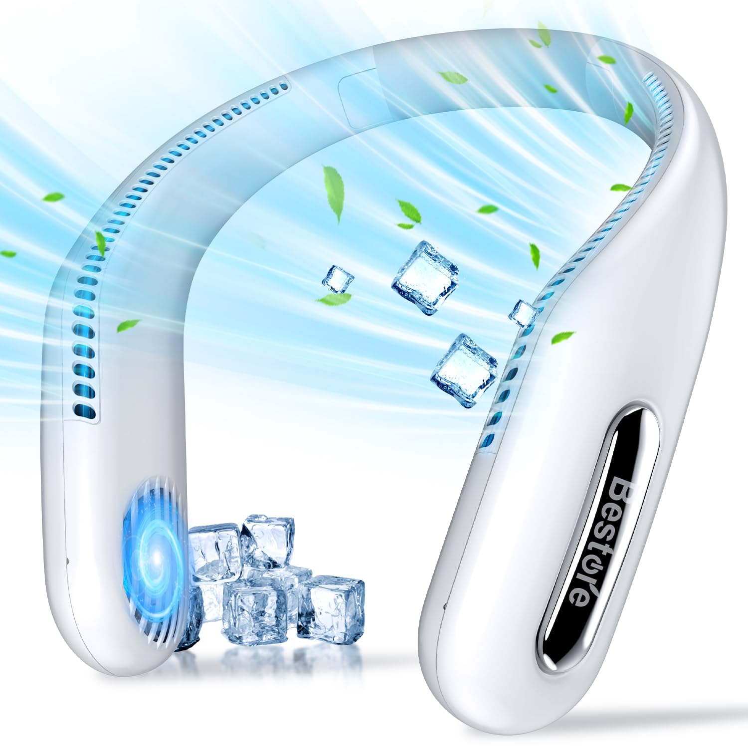 

Electric neck portable bladeless fan, fan, compact, fan, small,