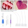 Needle Punch Embroidery Embroidery Punch Embroidery Punch for Needle Stitch Embroidery Adjustable for DIY Crafts Kit, Pen, Needles, Needles, Yarn,