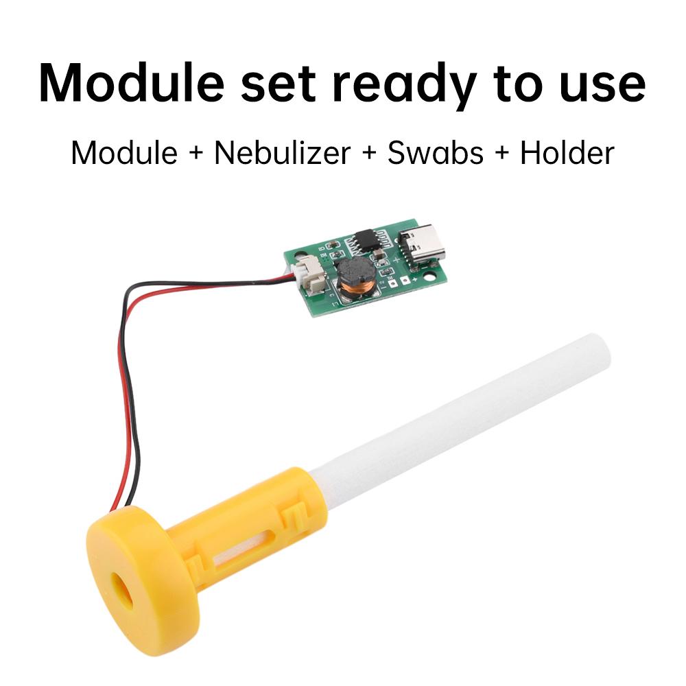 1-10PCS DC5V Single Spray Non-Switched Atomization Humidification Module DIY Ultrasonic Atomizer TYPE-C Mini Humidifier