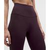 Lululemon Align  High Rise Crop 23  Black Plum