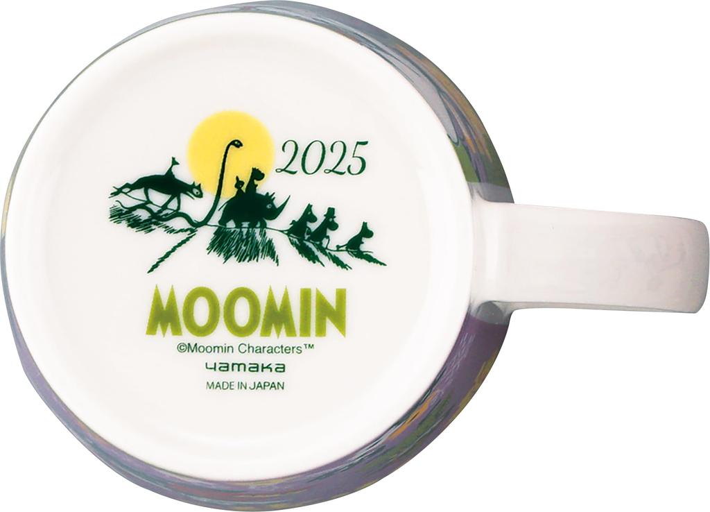 MOOMIN 2025 Years Mug, Approx. 350ml, Microwave-Safe, Moomin Merchandise, Nordic Style, Gift, Tableware, MM2025-11