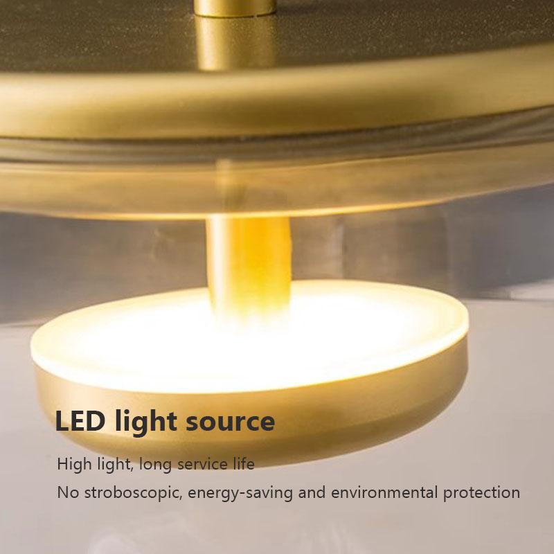 Modern Pendant Lights Nordic LED Glass Hanglamp For Dining Room Bedroom Loft Lamp Bar Decor Luminaire Suspension Light Fixtures