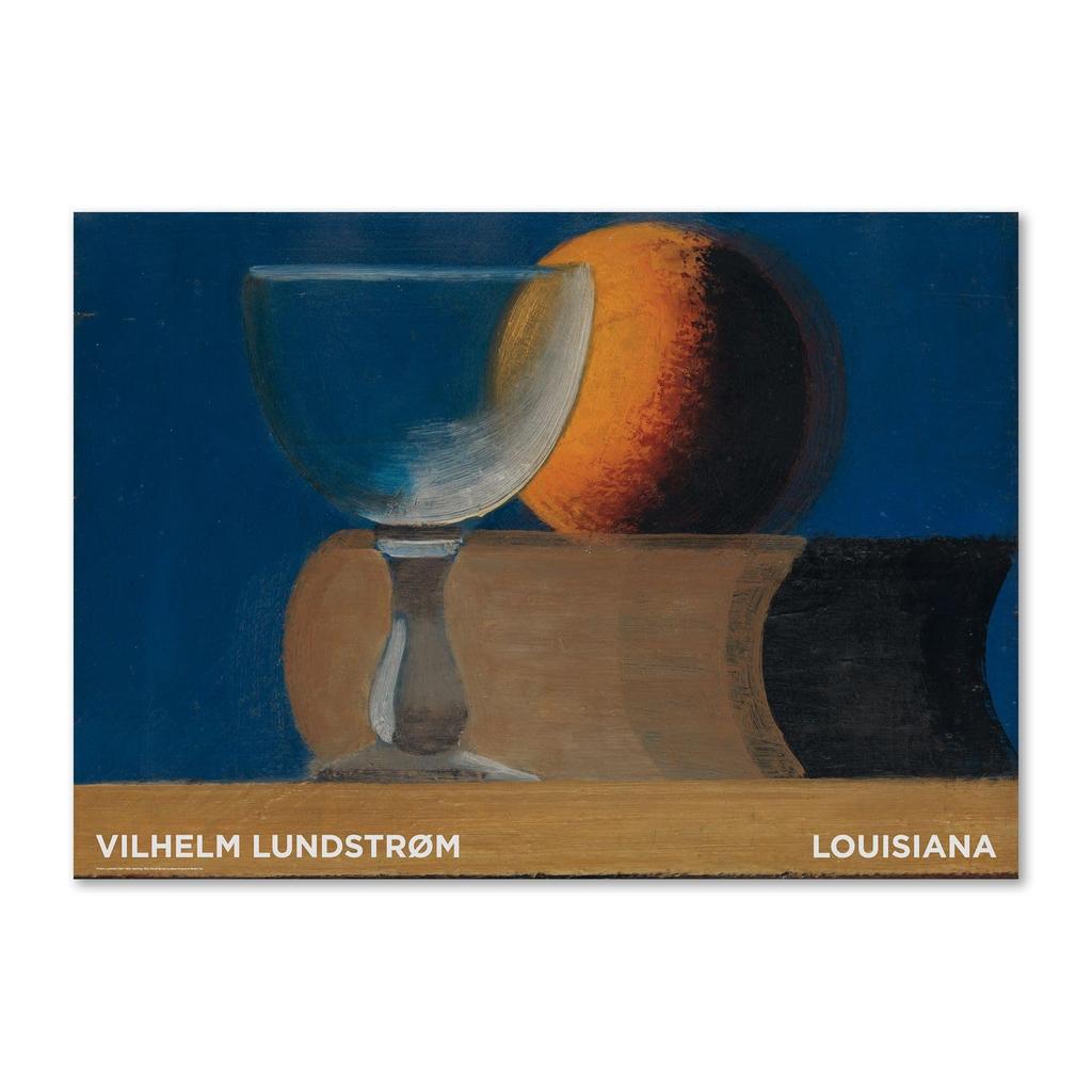 Poster from the Louisiana Museum of Modern Vilhelm Lundstrom Setup A1 x cm Art, Denmark – (1934), size, 59.4 84.1