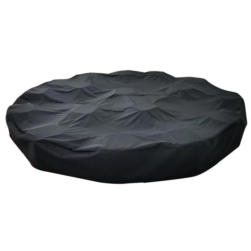A72U Pool Cover Above Ground Safety Swimming Pool Covers Waterproof Pool Blanket Covers For Round Inflatable Pool