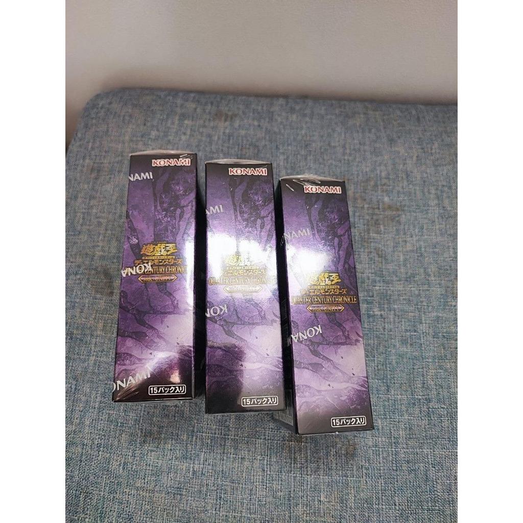 Used Yu-Gi-Oh! OCG QUARTER CENTURY CHRONICLE side:UNITY 3BOX with Shrink