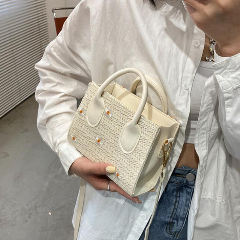 Woven Bag Travel Miss Small Shoulder Bags For Women Clutch Purse