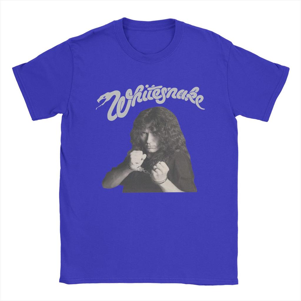 Members Whitesnake Band T Shirts Men Pure Cotton Amazing T-Shirt Round Neck Tee Shirt Short Sleeve Tops Gift Idea