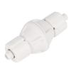 Plastic White Aquarium Anti Explosion CO2 Check Valve Fish   Carbon Dioxide Non Return System