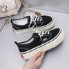 6 Spring High-end Women's Shoes Canvas Shoes Classic Retro Casual Guochao Student Skateboard Shoes